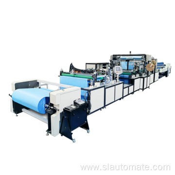 Disposable raincoat making machine